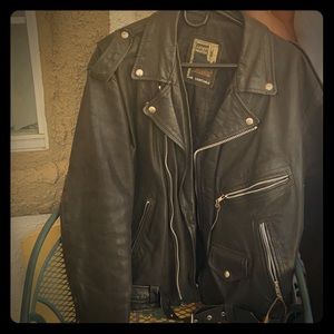 Vintage Mens Motorcycle Jacket from New York